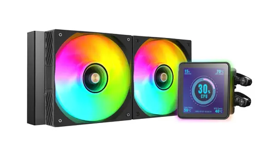 ML-VISIONPRO240 Procesador Sistema de refrigeración líquida todo en uno 12 cm Negro 1 pieza(s) - Imagen 3