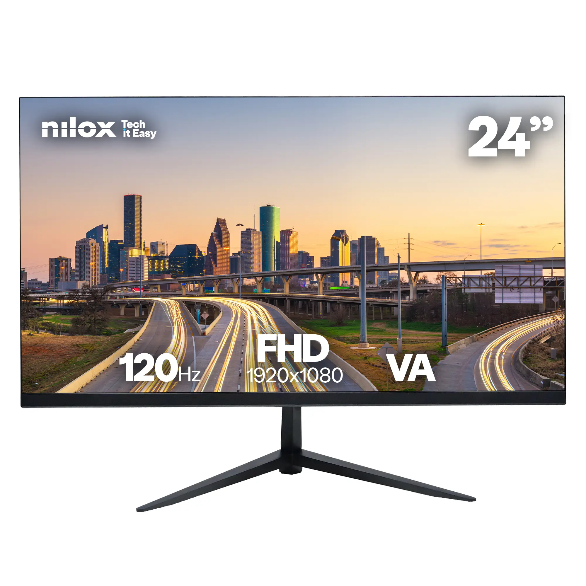 NXM24FHD1205 pantalla para PC 61 cm (24") 1920 x 1080 Pixeles Full HD LCD