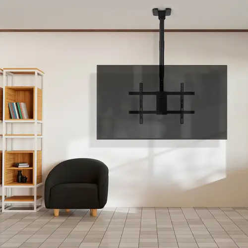 Soporte de Techo para Pantallas 43"-86", Negro - Imagen 6