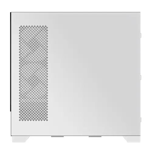 C201 PANORAMIC ICE Caja para PC  Torre media, m-ATX, compatible con radiador de 360 mm, 3 ventiladores preinstalados, USB 3.0, compatible con RGB Fusion - Imagen 7