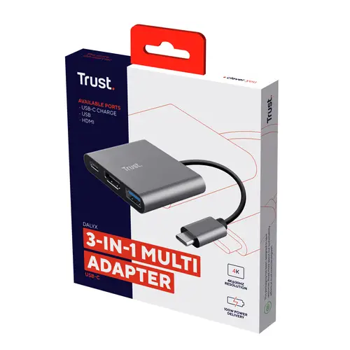 Dalyx USB 3.2 Gen 1 (3.1 Gen 1) Type-C Aluminio, Negro - Imagen 6