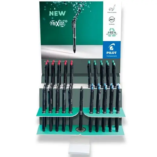 PILOT BOLÍGRAFO TINTA BORRABLE FRIXION BALL PLUS 0.7 C/SURTIDOS EXPOSITOR 40 UD