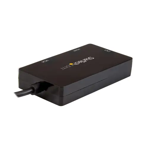 Adaptador USB-C de Vídeo Multipuertos - 3en1 - 4K 30Hz - Negro - Imagen 5