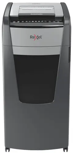 AutoFeed+ 600M triturador de papel Microcorte 55 dB 23 cm Negro, Gris - Imagen 1