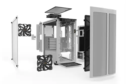 Pure Base 500DX Midi Tower Blanco - Imagen 4