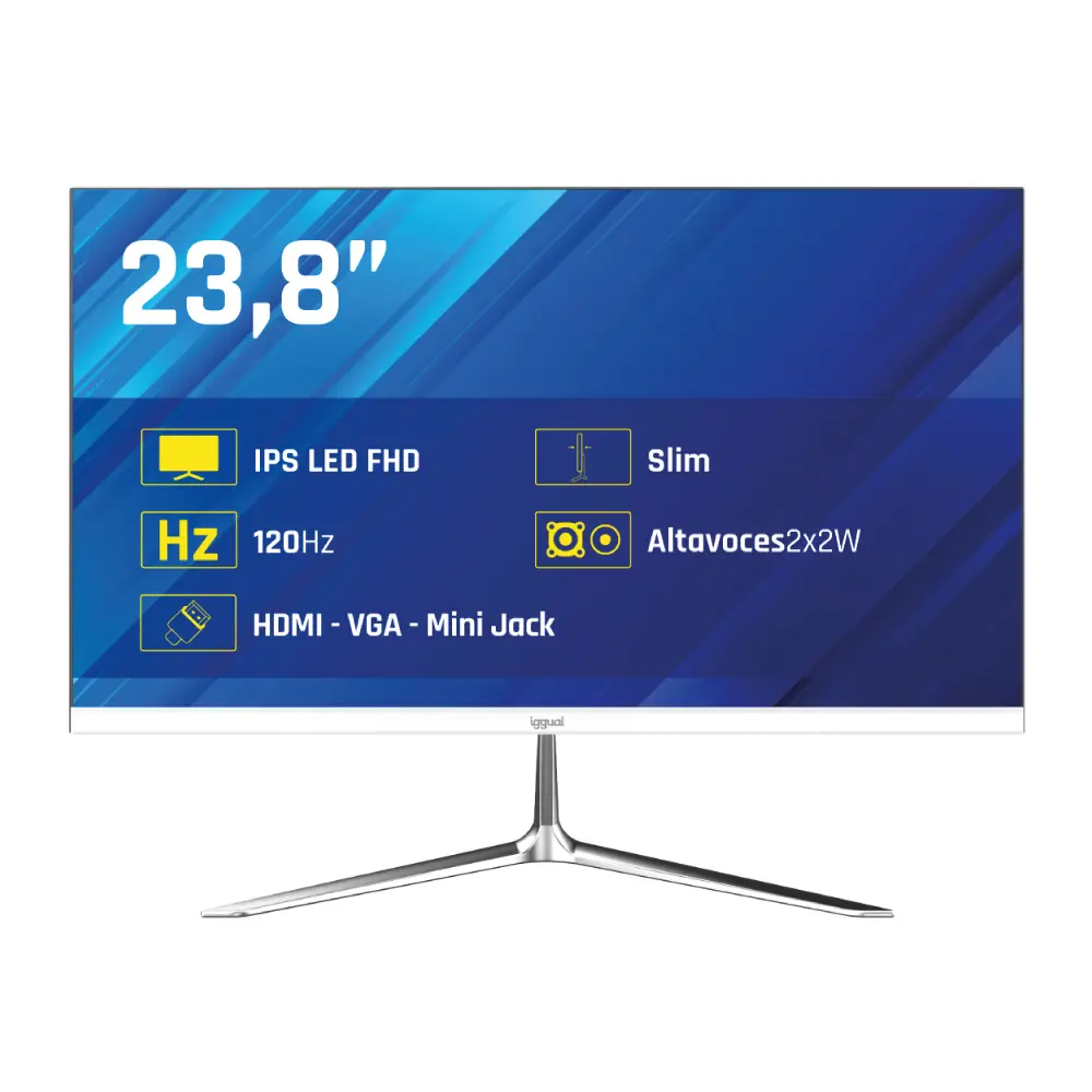 Monitor 24" IPS 1ms FHD 120Hz MM blanco