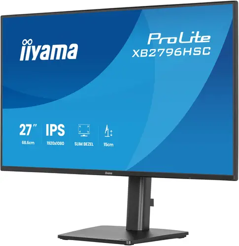 ProLite XB2796HSC-B1 pantalla para PC 68,6 cm (27") 1920 x 1080 Pixeles Full HD LED Negro - Imagen 4