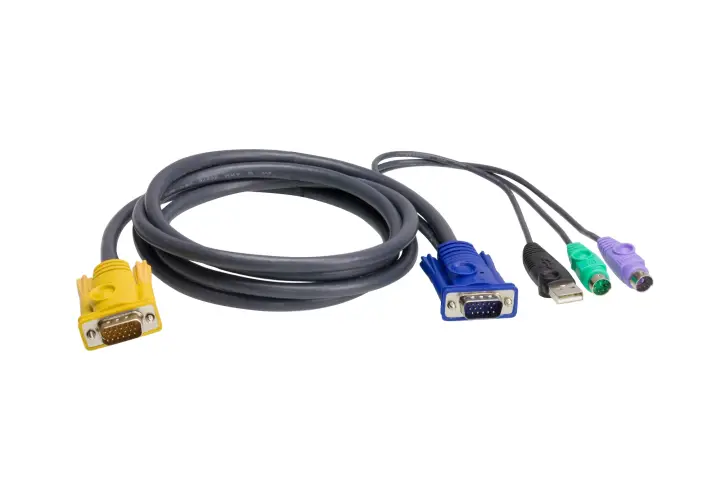 Cable KVM PS/2-USB de 3 m