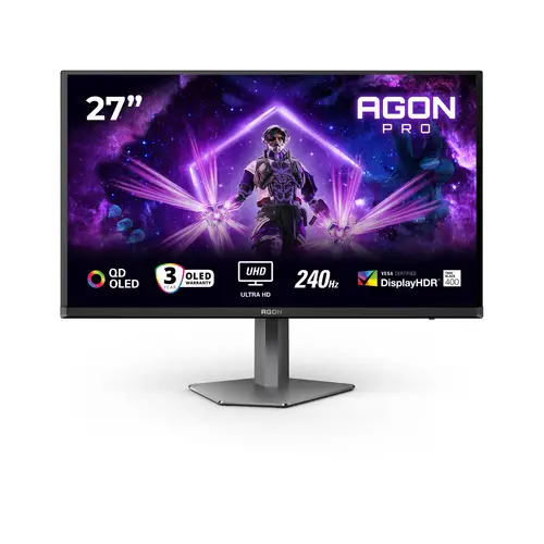 G2 AG276UZD pantalla para PC 67,3 cm (26.5") 3840 x 2160 Pixeles 4K Ultra HD OLED Negro - Imagen 1