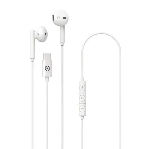 UP1100TYPECWH auricular y casco Auriculares Alámbrico Dentro de oído Llamadas/Música USB Tipo C Blanco - Imagen 1