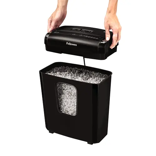 Powershred 6M triturador de papel Microcorte Negro - Imagen 2