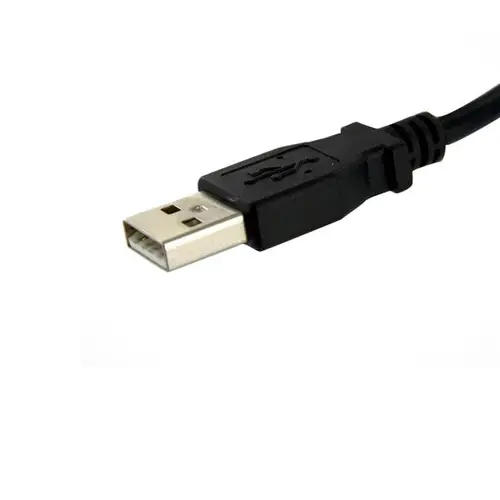 Cable de 91cm USB 2.0 para Montar Empotrar en Panel - Extensor Macho a Hembra USB A - Negro - Imagen 7