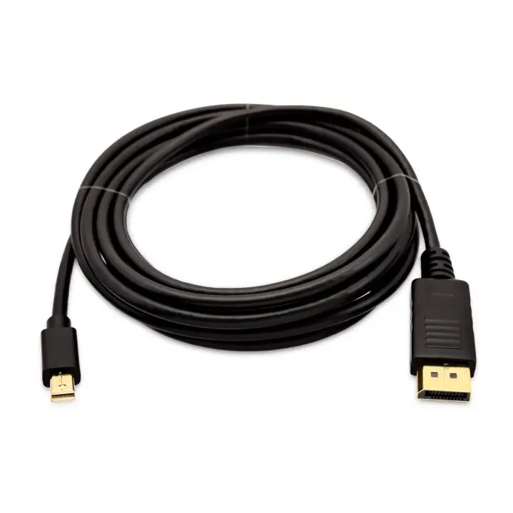 Mini-DisplayPort (m) de 3 m a DisplayPort (m) - Color negro
