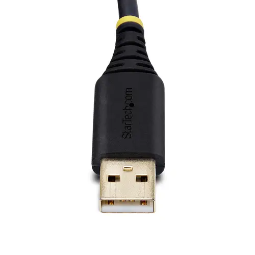 Cable Adaptador USB a Serie DB9 RS232 FTDI de 2m - Retención COM - Tornillos DB9 Intercambiables - USB-A a DB9 RS232 - Protección ESD - Windows/macOS/Linux - Imagen 5