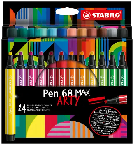 Pen 68 MAX rotulador Colores surtidos 24 pieza(s) - Imagen 1