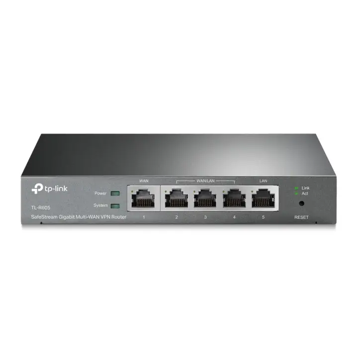 TL-R605 router Gigabit Ethernet Negro