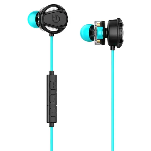 Taiko Auriculares Alámbrico Dentro de oído Juego Negro, Turquesa - Imagen 5