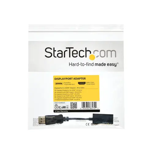 Adaptador Conversor DisplayPort a HDMI - 4K 60Hz - Imagen 7