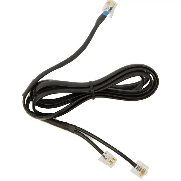 14201-10 cable telefónico Negro