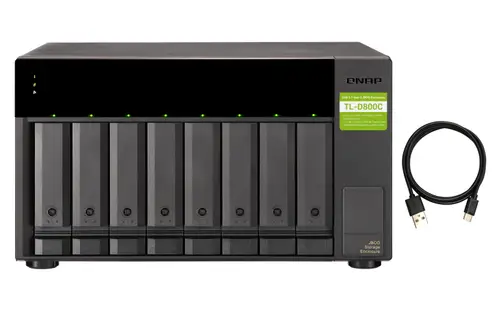 TL-D800C caja para disco duro externo Carcasa de disco duro/SSD Negro, Gris 2.5/3.5" - Imagen 1