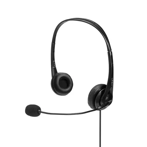 42870 auricular y casco Auriculares Alámbrico Diadema Llamadas/Música USB tipo A Negro - Imagen 1