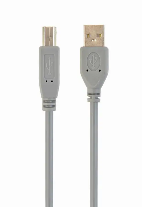 1.8m USB 2.0 A/B M cable USB 1,8 m USB A USB B Gris