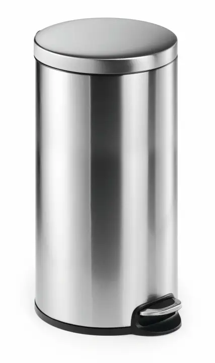 340323 papelera 30 L Alrededor Acero inoxidable