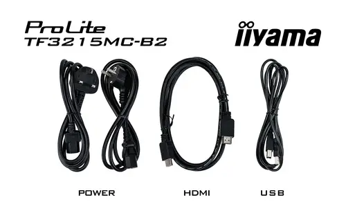 ProLite TF3215MC-B2 pantalla para PC 81,3 cm (32") 1920 x 1080 Pixeles Full HD LED Pantalla táctil Quiosco Negro - Imagen 19