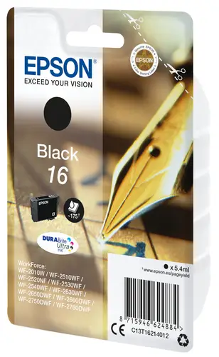 Pen and crossword Cartucho 16 negro - Imagen 2