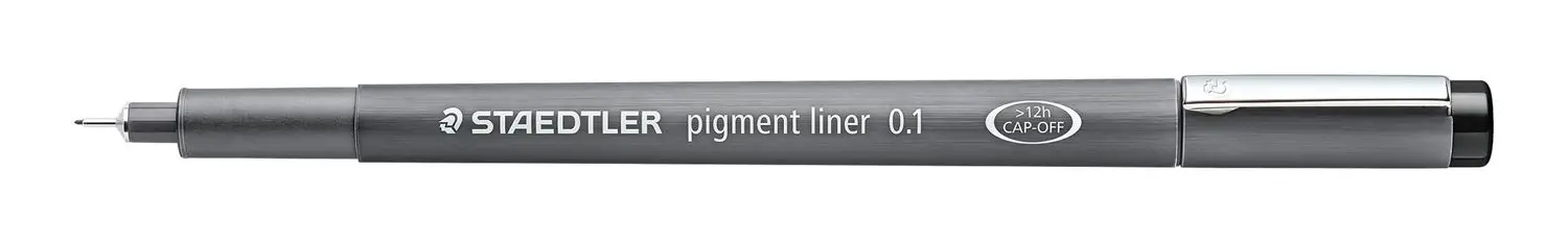 Pigment Liner 308 rotulador de punta fina Fino Negro 1 pieza(s)