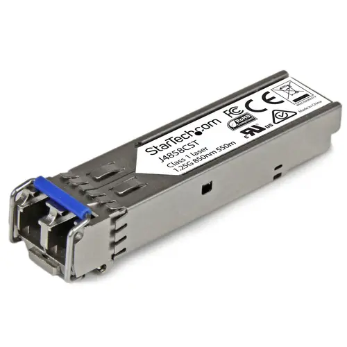 Módulo Transceptor SFP Compatible con HPE J4858C - 1000BASE-SX - Fibra Multimodo MMF de 1GbE - SFP Ethernet Gigabit de 1Gb - LC - 550m - 850nm - HPE 1400, 1700, 1820 DDM - Imagen 1