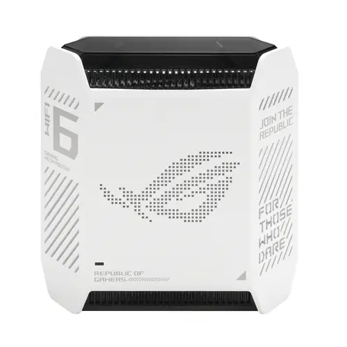 ROG Rapture GT6 Tribanda (2,4 GHz/5 GHz/5 GHz) Wi-Fi 6 (802.11ax) Blanco 4 Interno - Imagen 1
