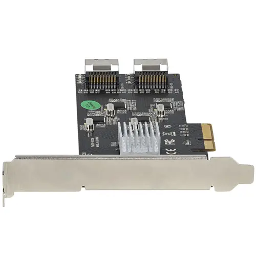 Tarjeta PCIe de 8 Puertos SATA - Tarjeta Adaptadora de Expansión PCI Express SATA con 4 Controladores de Host - Tarjeta Controladora PCIe SATA - SATA III - Imagen 4
