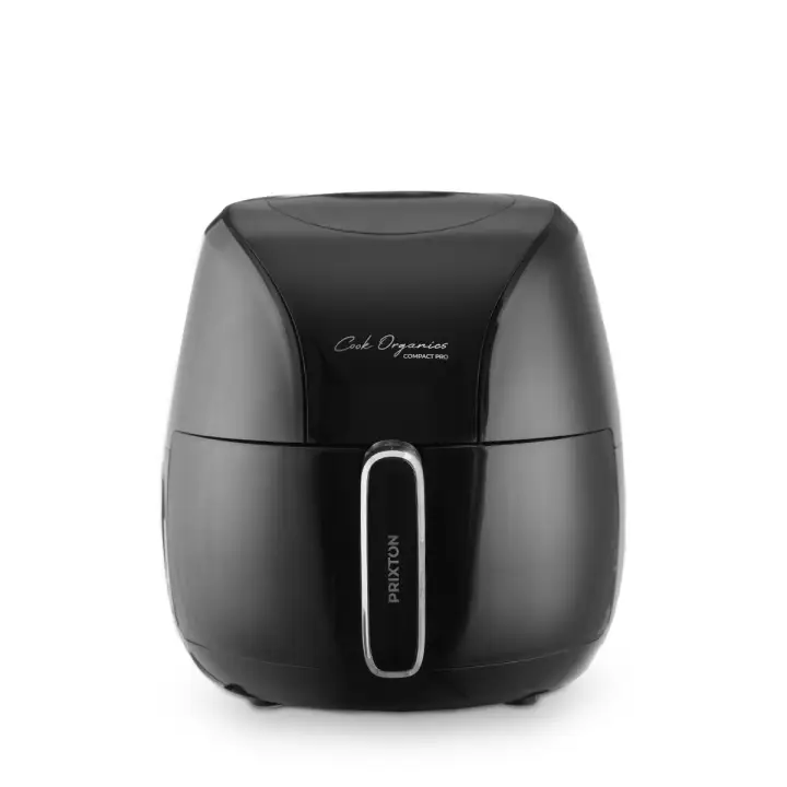 Cook Organics Compact Pro Sencillo 5 L Independiente 2000 W Freidora de aire caliente Negro, Plata