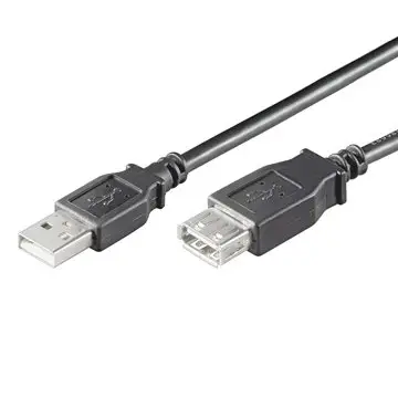 EC1012 cable USB 1,8 m USB 2.0 USB A Negro