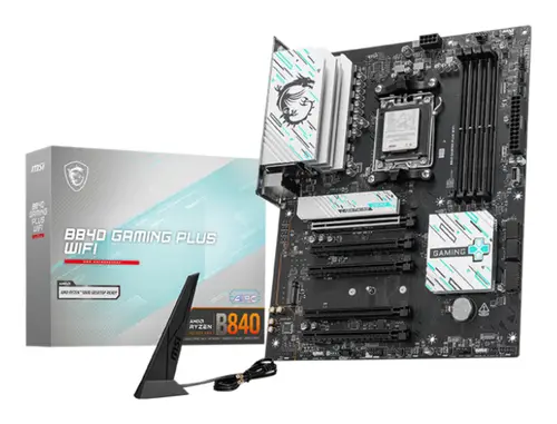 B840 GAMING PLUS WIFI placa base AMD B840 Zócalo AM5 ATX - Imagen 1