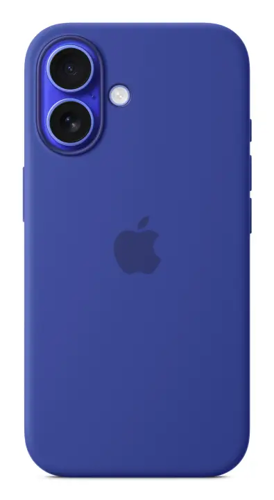 Funda de silicona con MagSafe para el iPhone 16 - Azul ultramar