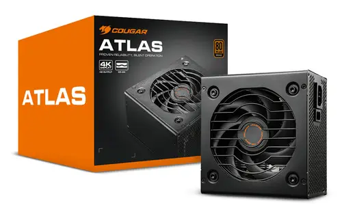 ATLAS unidad de fuente de alimentación 750 W 20+4 pin ATX Negro - Imagen 7
