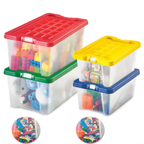 CAJA MULTIUSO POLIPROPILENO FORMATO 9,2 LITROS 371X226X160 MM. GR..