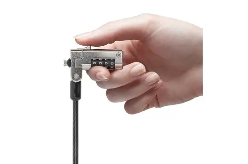 Candado fino de combinación N17 para portátiles con ranuras tipo "wedge" - Imagen 2
