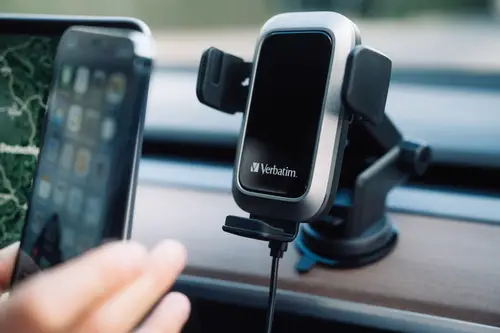 FWC-03 Pro Qi Fast Wireless Autoladegerät retail Negro - Imagen 7