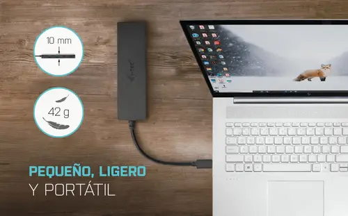 Metal USB-C HUB 2x USB 3.0 + 2x USB-C - Imagen 11
