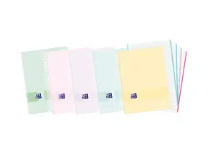 400174037 cuaderno y block A6/A6+ 120 hojas Azul, Color menta, Ro..
