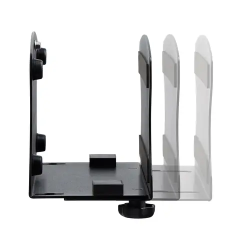 Bracket Soporte de Montaje en Pared para PC - Soporta CPU de hasta 18kg - Ajustes sin Herramientas de 5cm a 20cm - Estante Mural para Caja de Ordenador de Sobremesa - Imagen 6