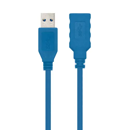 10.01.0901-BL cable USB USB 3.2 Gen 1 (3.1 Gen 1) 1 m USB A Azul - Imagen 2