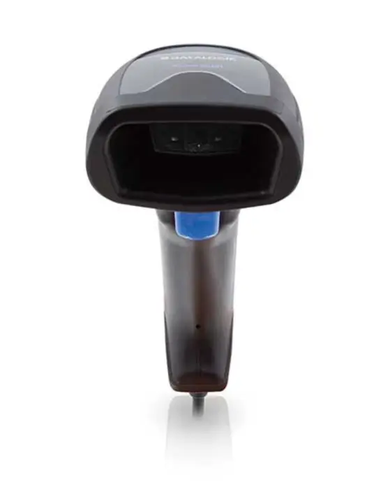 QW2520 Lector de códigos de barras portátil 1D/2D Laser Negro