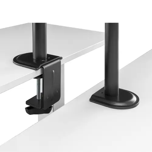 Soporte de Mesa Giratorio e Inclinable para Portatil y Monitor/TV 9Kg de 17-32, Negro - Imagen 3