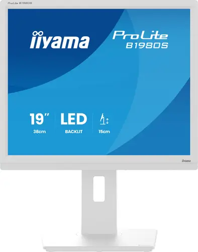 ProLite B1980S-W1 pantalla para PC 48,3 cm (19") 1280 x 1024 Pixeles SVGA LED Blanco - Imagen 1