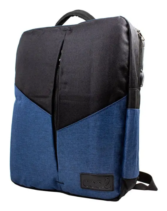 8434847038339 maletines para portátil 40,6 cm (16") Mochila Negro, Azul