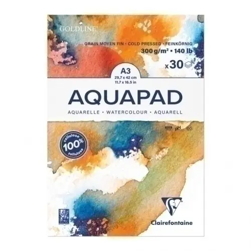 BLOC DIBUJO CLAIR. GOLDLINE ENCOL. A3 30 - Pack de 3 unidades